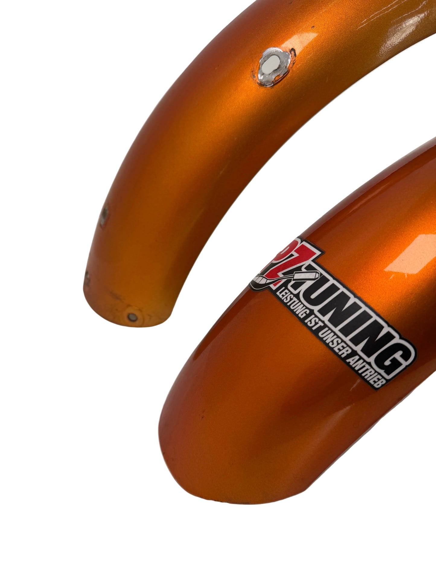 Schutzbleche - Vorn/hinten - Orange gepulvert