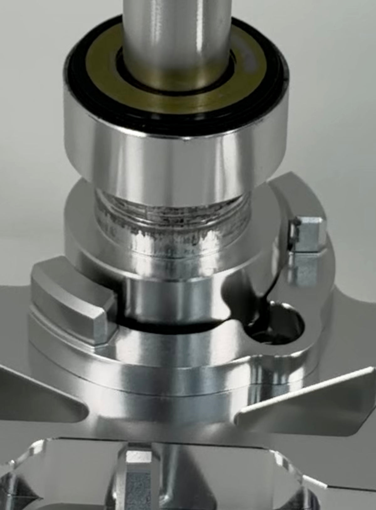 PZ CNC Gabelbrücke - Gen. 2 Silber Eloxiert - inkl. Gutachten