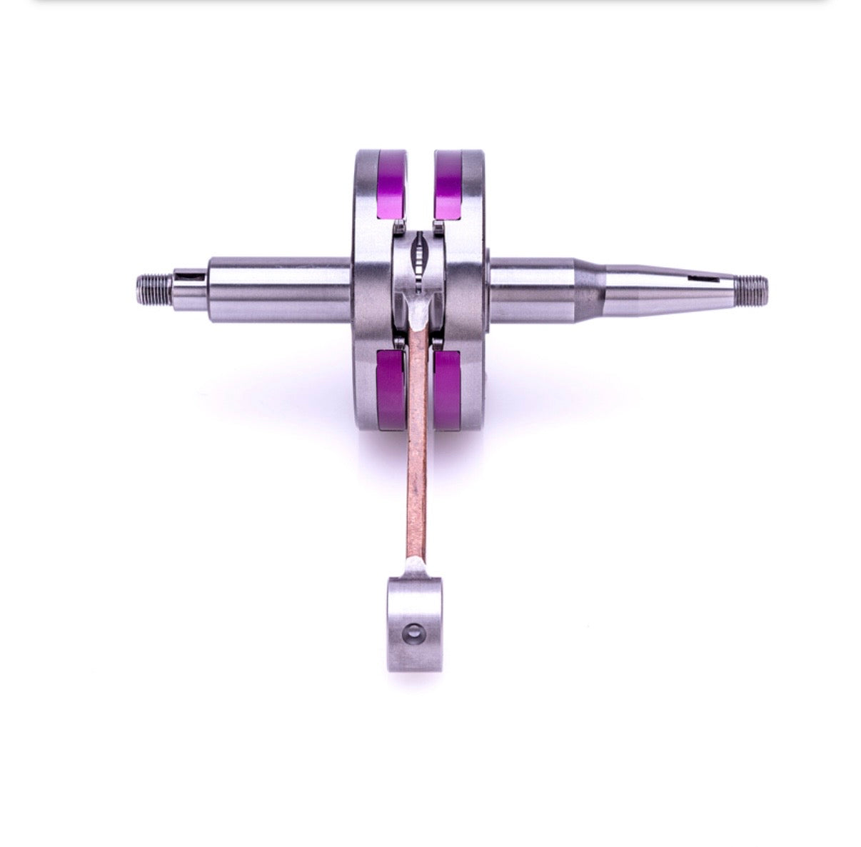 PZ -54MM HUB SIMSON SCHMIEDE-KURBELWELLE M. HARTMETALLEINSÄTZEN FÜR ROTAX ZYLINDER - NEUWARE