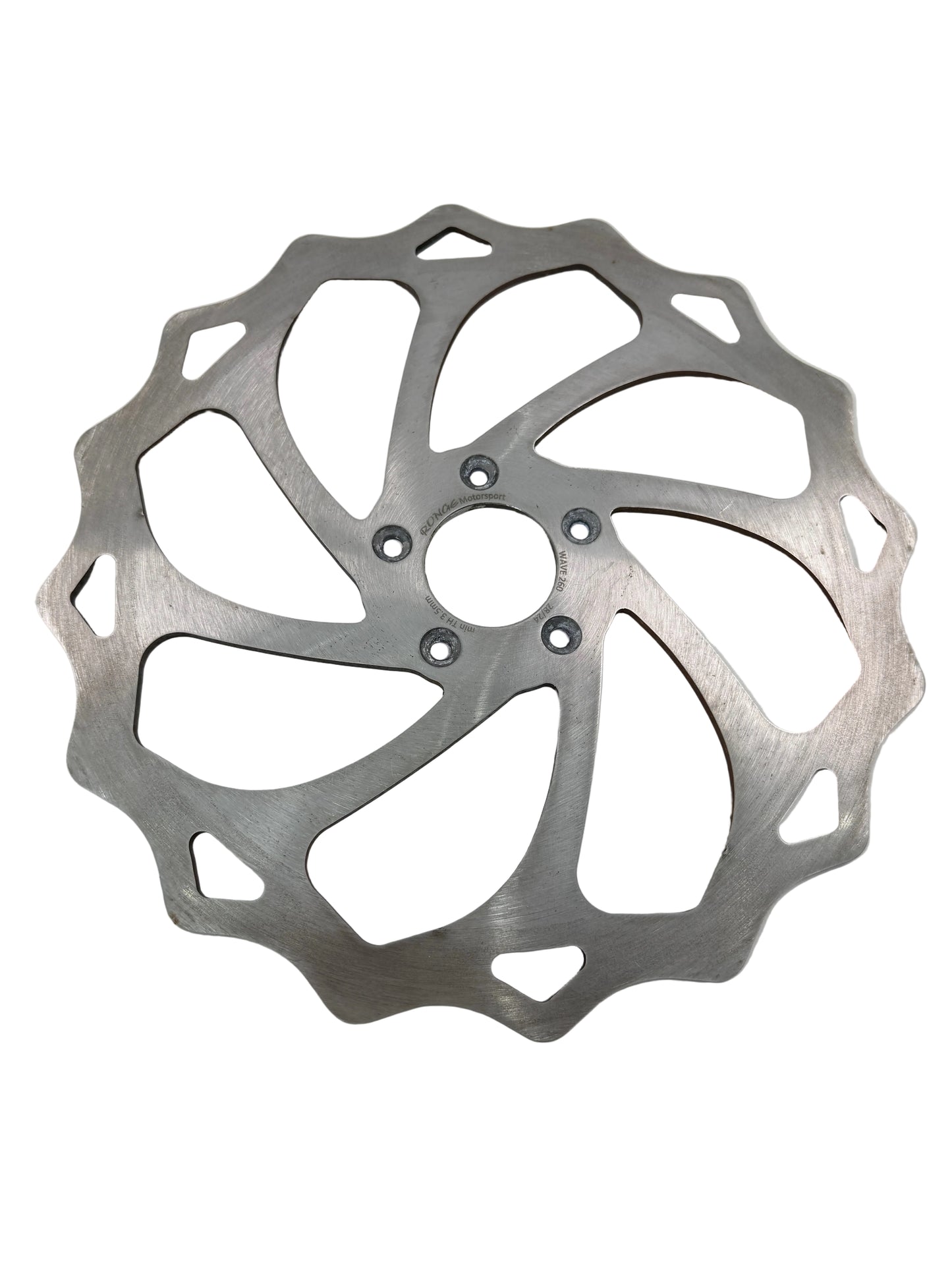 Scheibenbremsset - 260mm Ronge Wave - ZT Telegabel