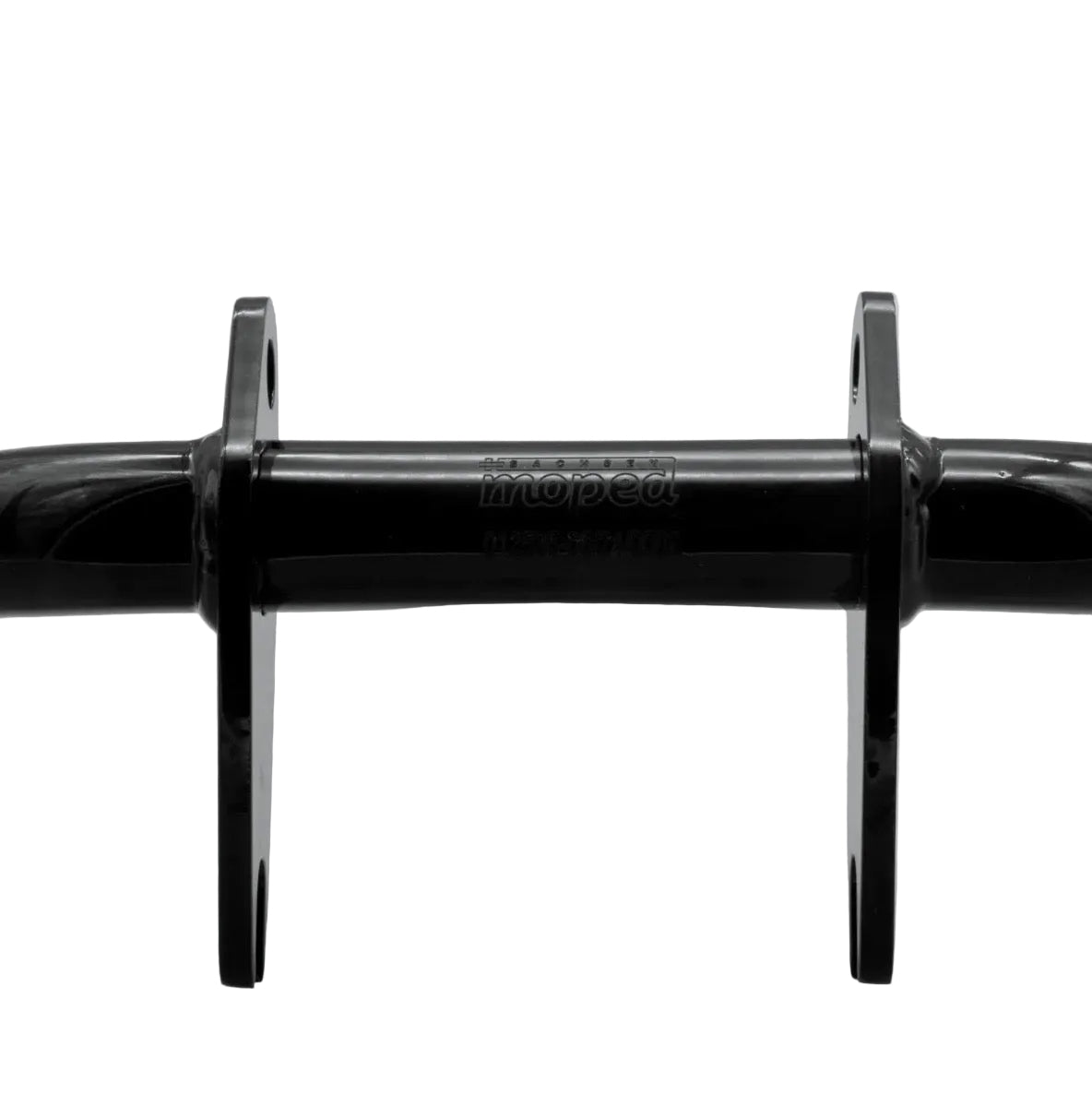 Fußrastenträger (klappbar) – Racing Edition schwarz - Neuware