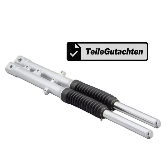 SET Telegabel für Scheibenbremse silber f. S51 S50 Silber - Neuware