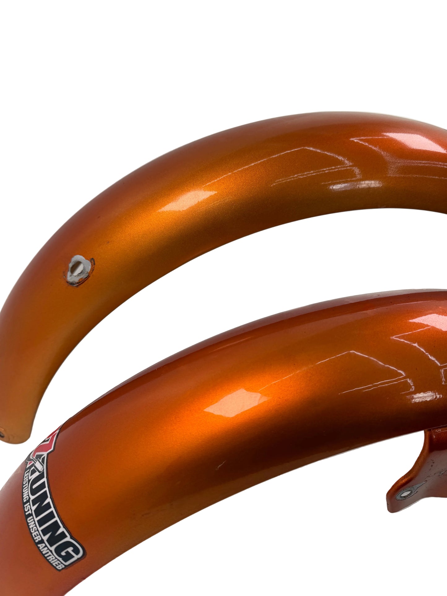 Schutzbleche - Vorn/hinten - Orange gepulvert