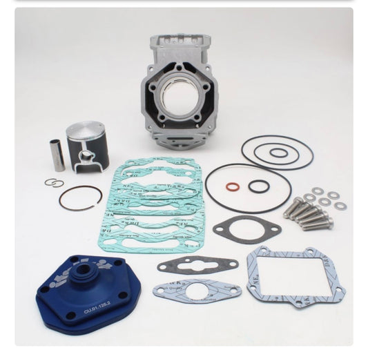 ITALKIT ZYLINDERKIT 125CCM ( 54MM ) F. ROTAX 122 / PZ CNC MOTORGEHÄUSE - NEUWARE