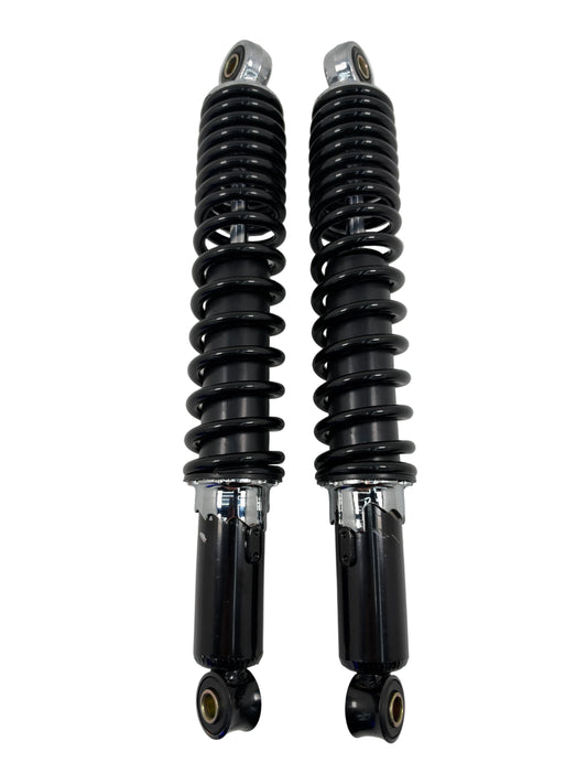 Stoßdämpfer 340mm Länge - Chrom / Schwarz