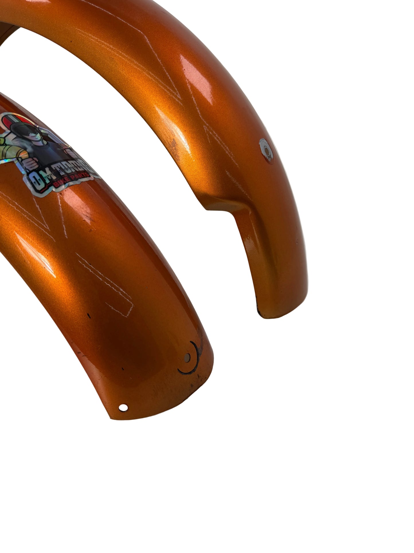 Schutzbleche - Vorn/hinten - Orange gepulvert