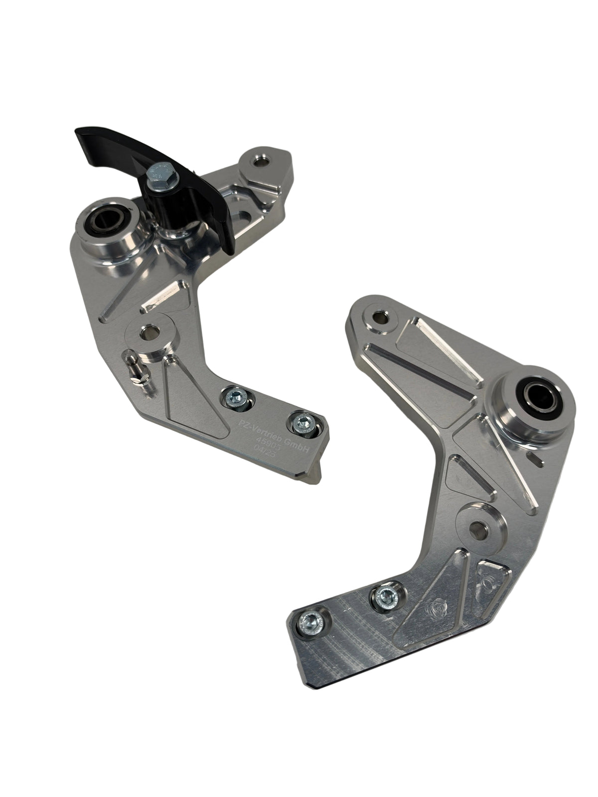 PZ CNC Motorhalter -Silber Eloxiert - inkl. Gutachten