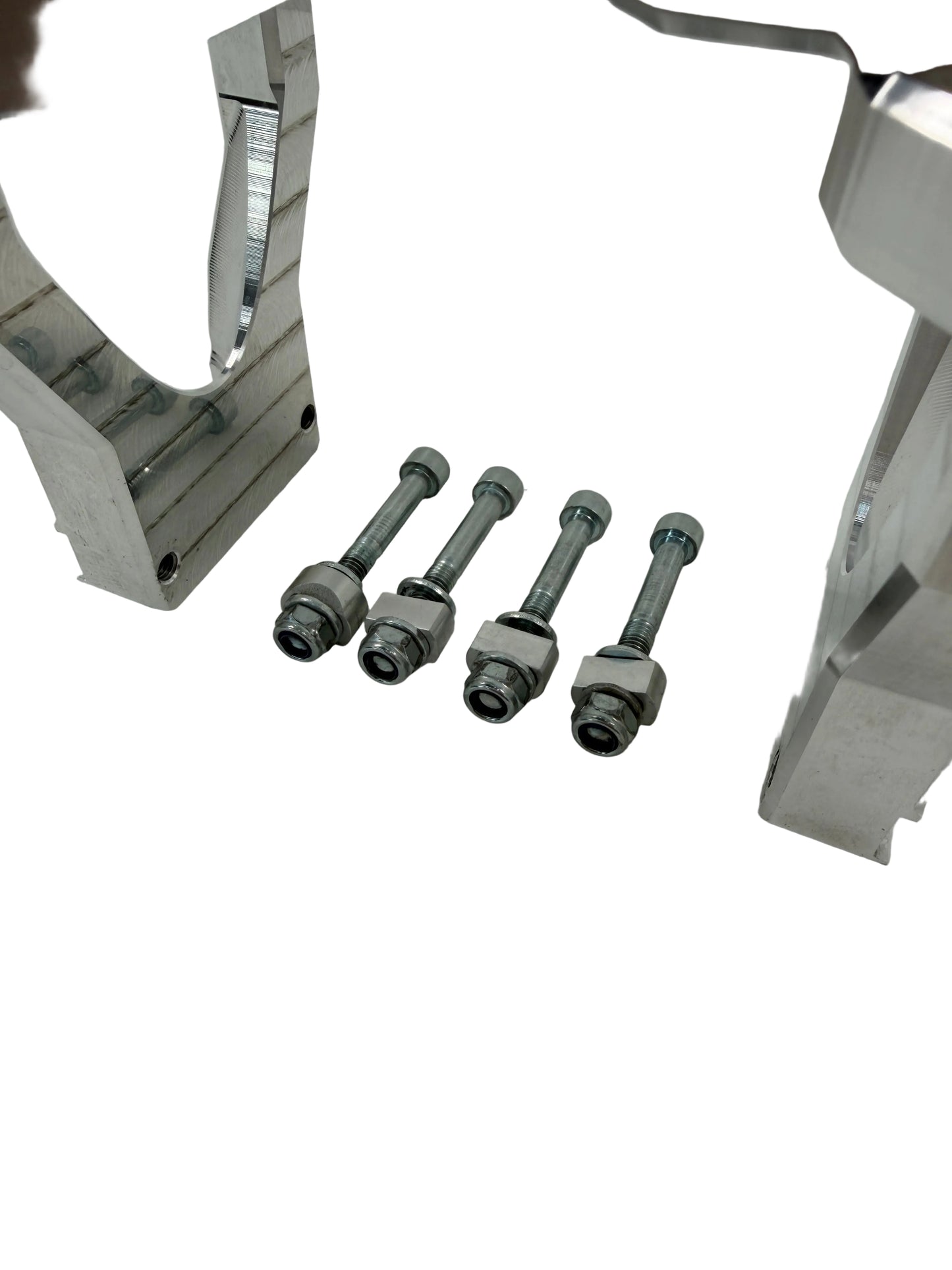 CNC Gabelversteifung - ZT Version Silber