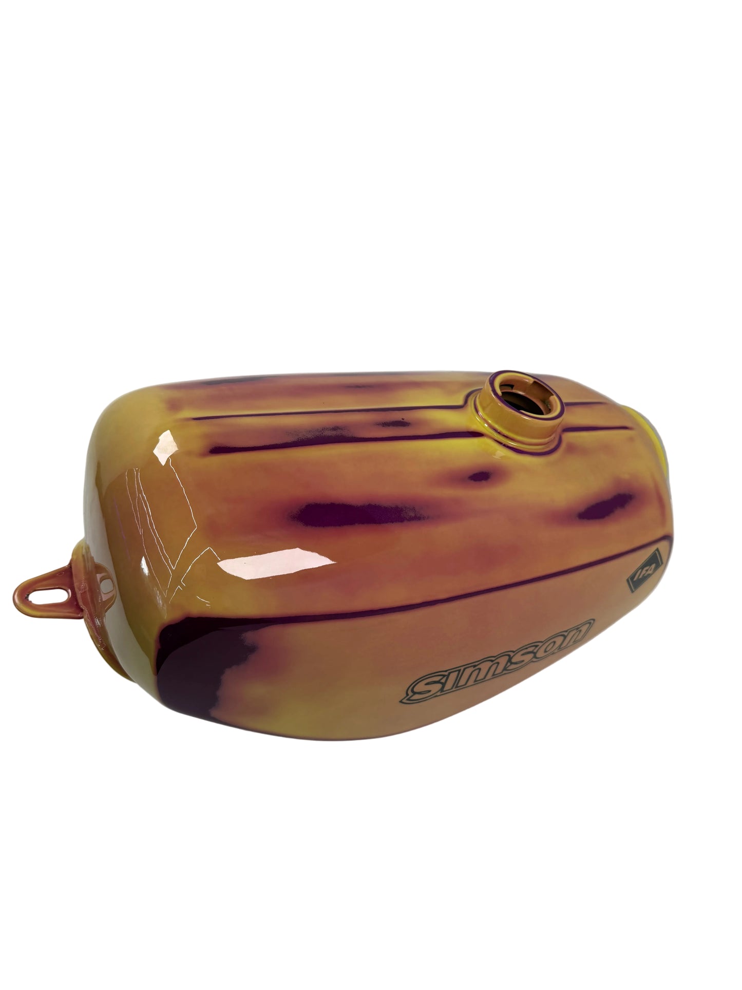 Tank Gelb / Lila - frisch gepulvert