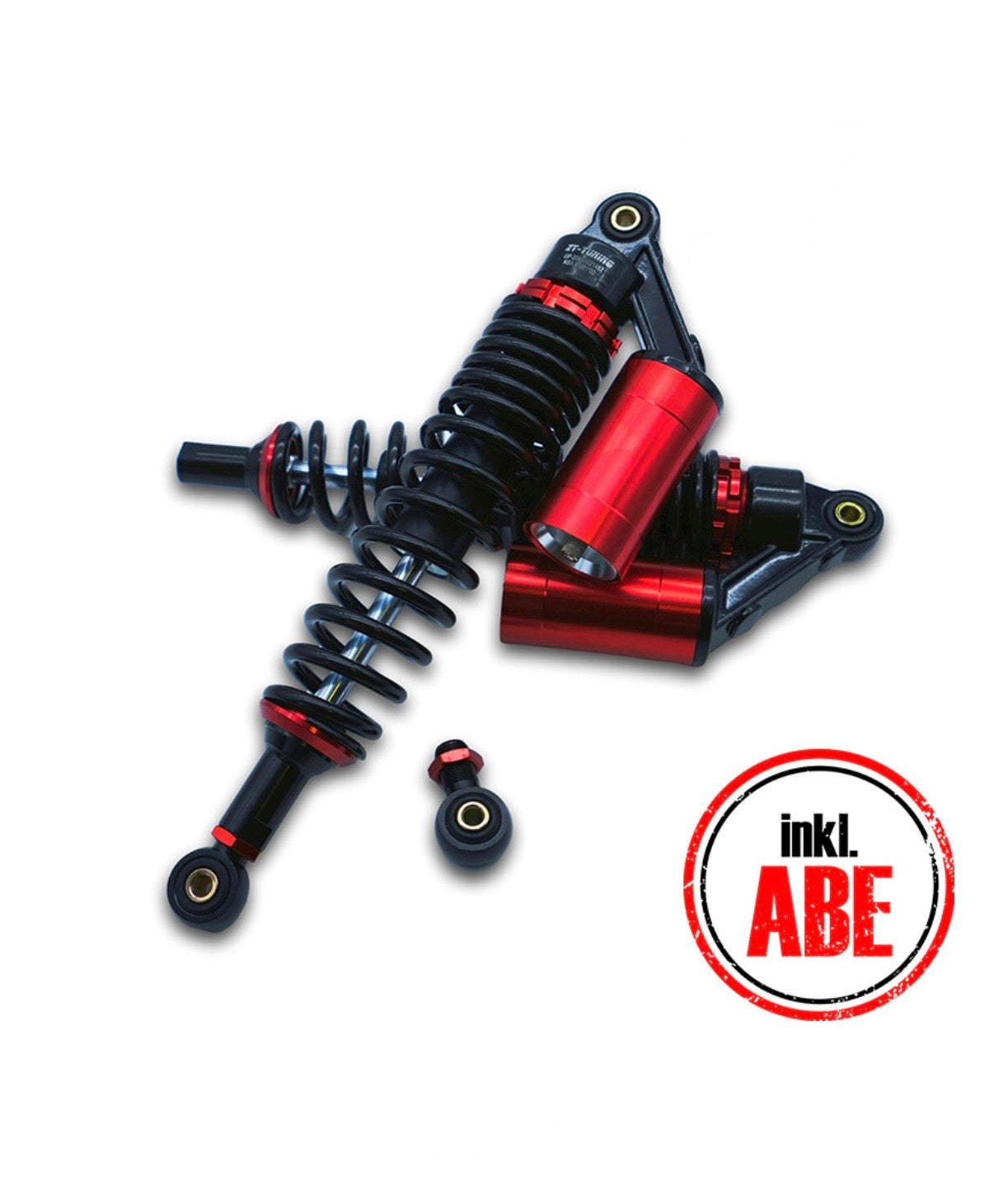 Performance Federbeine Set S50, S51, S70 Enduro Stoßdämpfer Set (2 Stk.) 360mm schwarz - Neuware