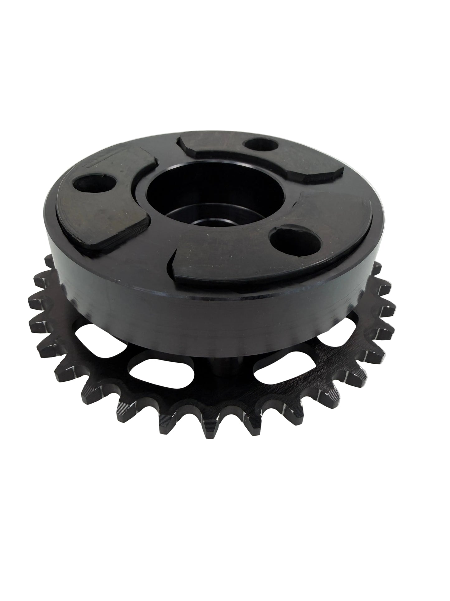 CNC Mitnehmer - LT420 - 34 Zähne - Schwarz Eloxiert