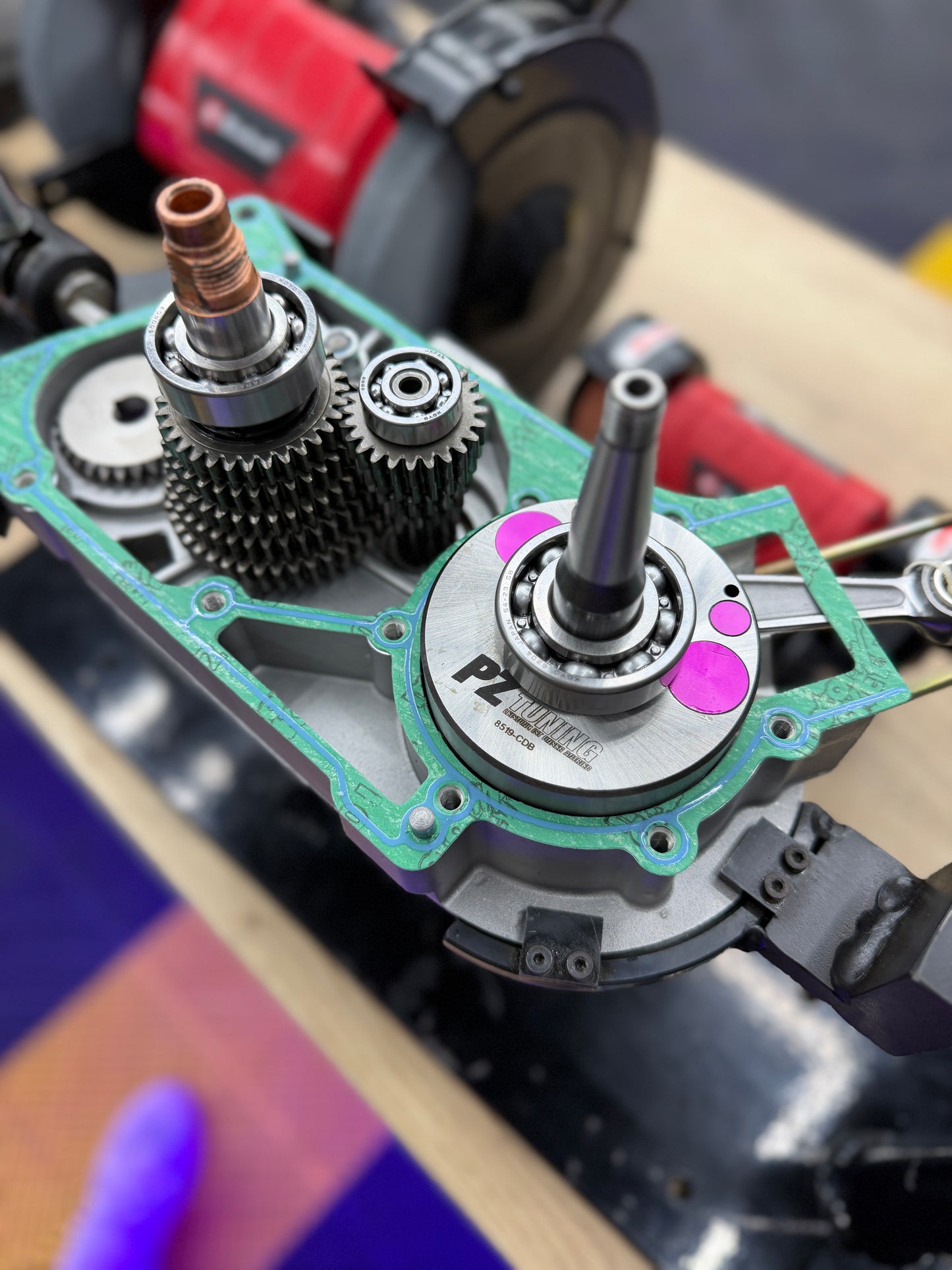 Rumpfmotor - Ronge K7 - 58mm PZ Gehäuse - frisch regeneriert
