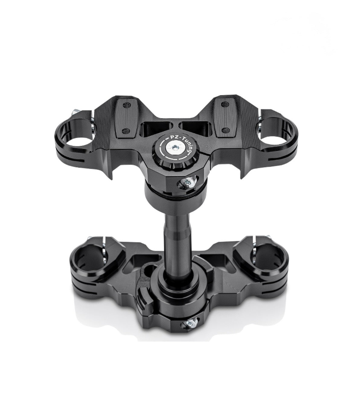 PZ-TUNING CNC GABELBRÜCKE VERSION 2025 | SCHWARZ | INKL. TEILEGUTACHTEN FÜR SIMSON S51, S70, S70 , S53, S83 - NEUWARE