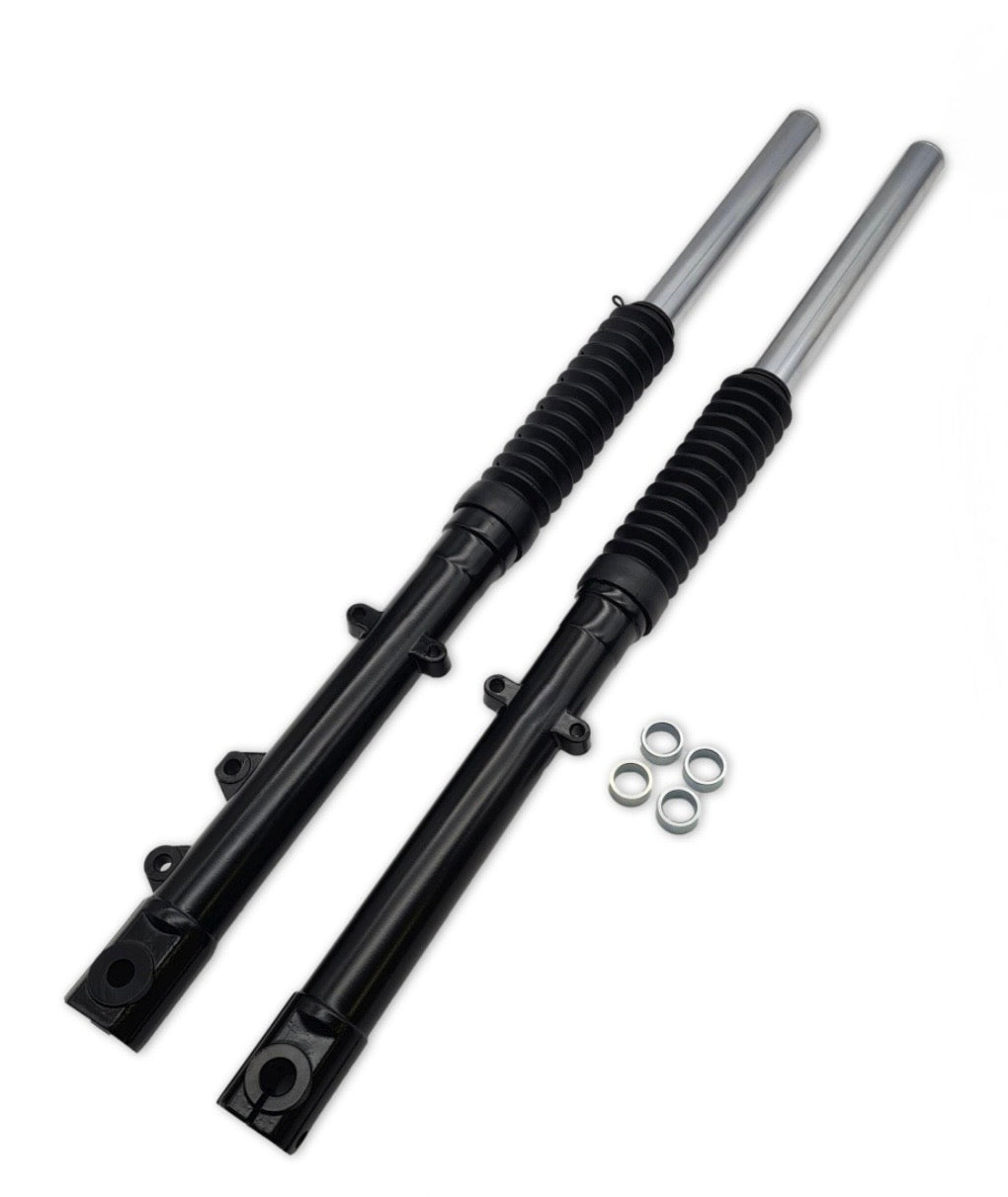ZT-Tuning Set Telegabel für Scheibenbremse SR50,SR80 (lange Variante) Schwarz - Neuware