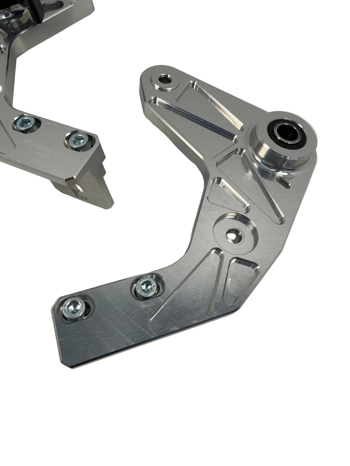 PZ CNC Motorhalter -Silber Eloxiert - inkl. Gutachten