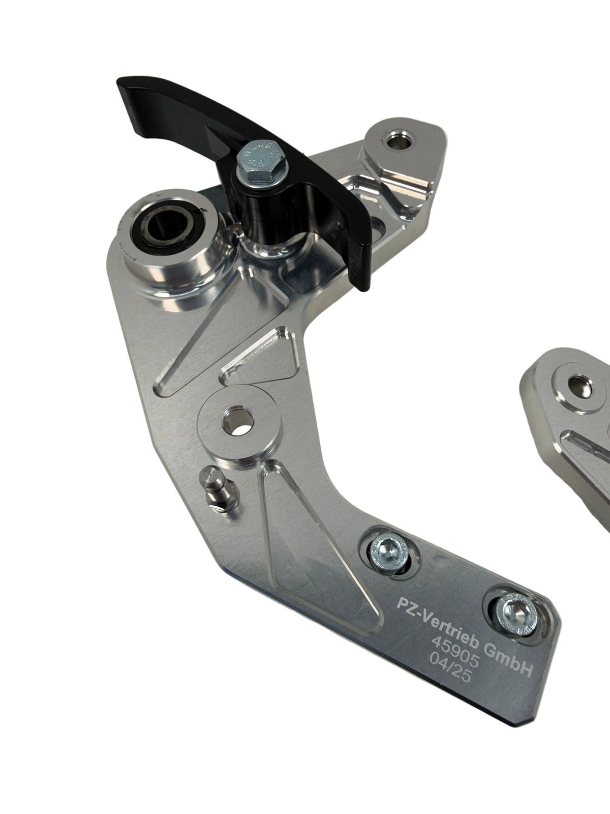 PZ CNC Motorhalter -Silber Eloxiert - inkl. Gutachten