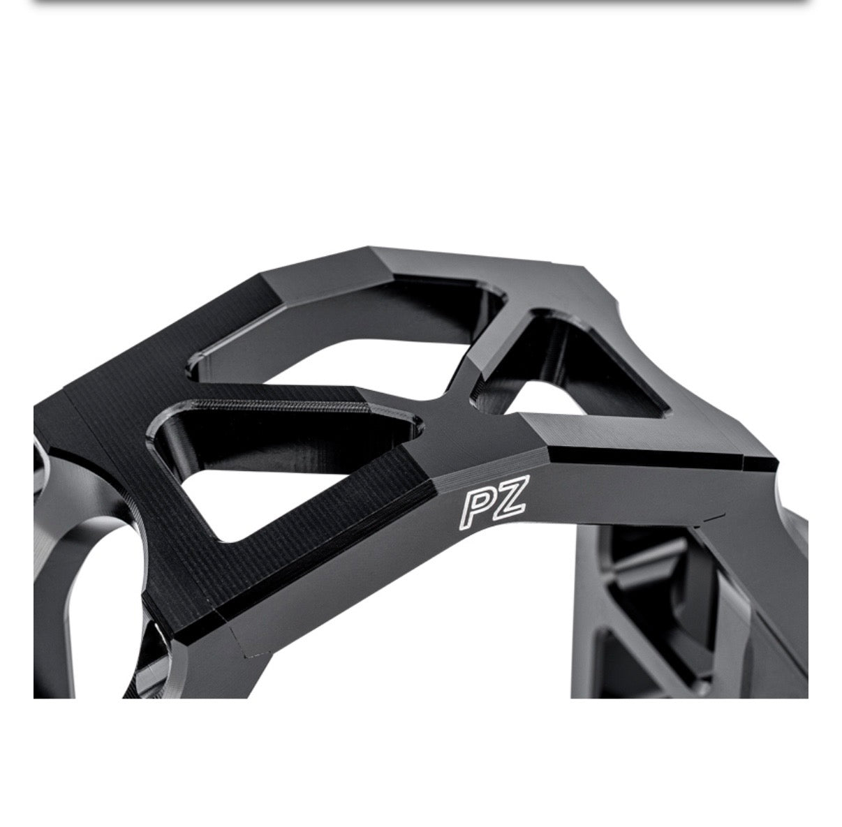 PZ-TUNING CNC GABELVERSTEIFUNG MIT TEILEGUTACHTEN SCHWARZ FÜR SIMSON S50, S51, S70, S53, S83 - NEUWARE
