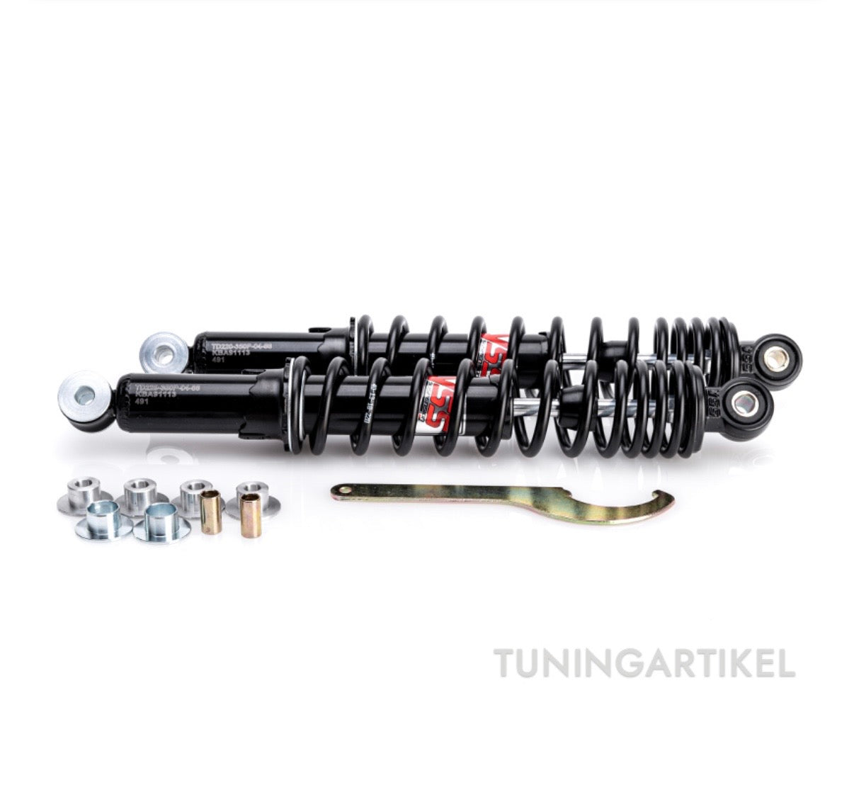 YSS STOSSDÄMPFER SIMSON S51 HINTEN 360MM ABE - NEUWARE