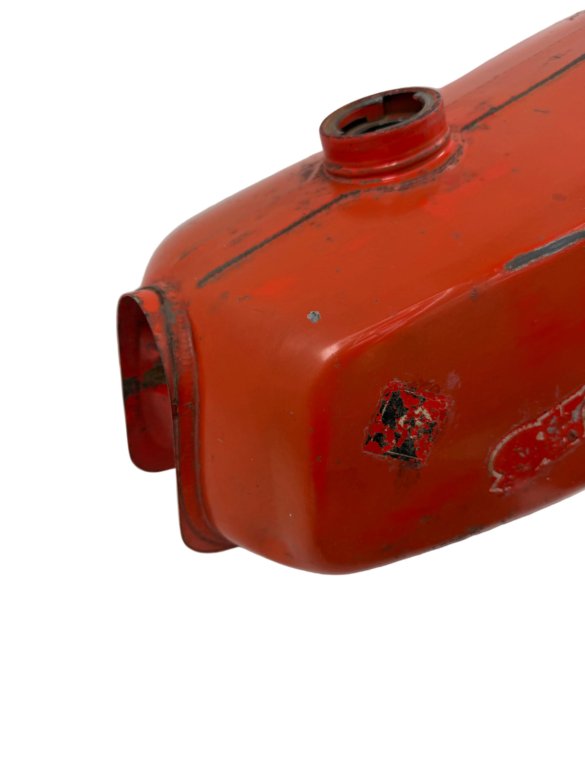 Tankset Ibiza Rot - Originallack mit Rost und Patina