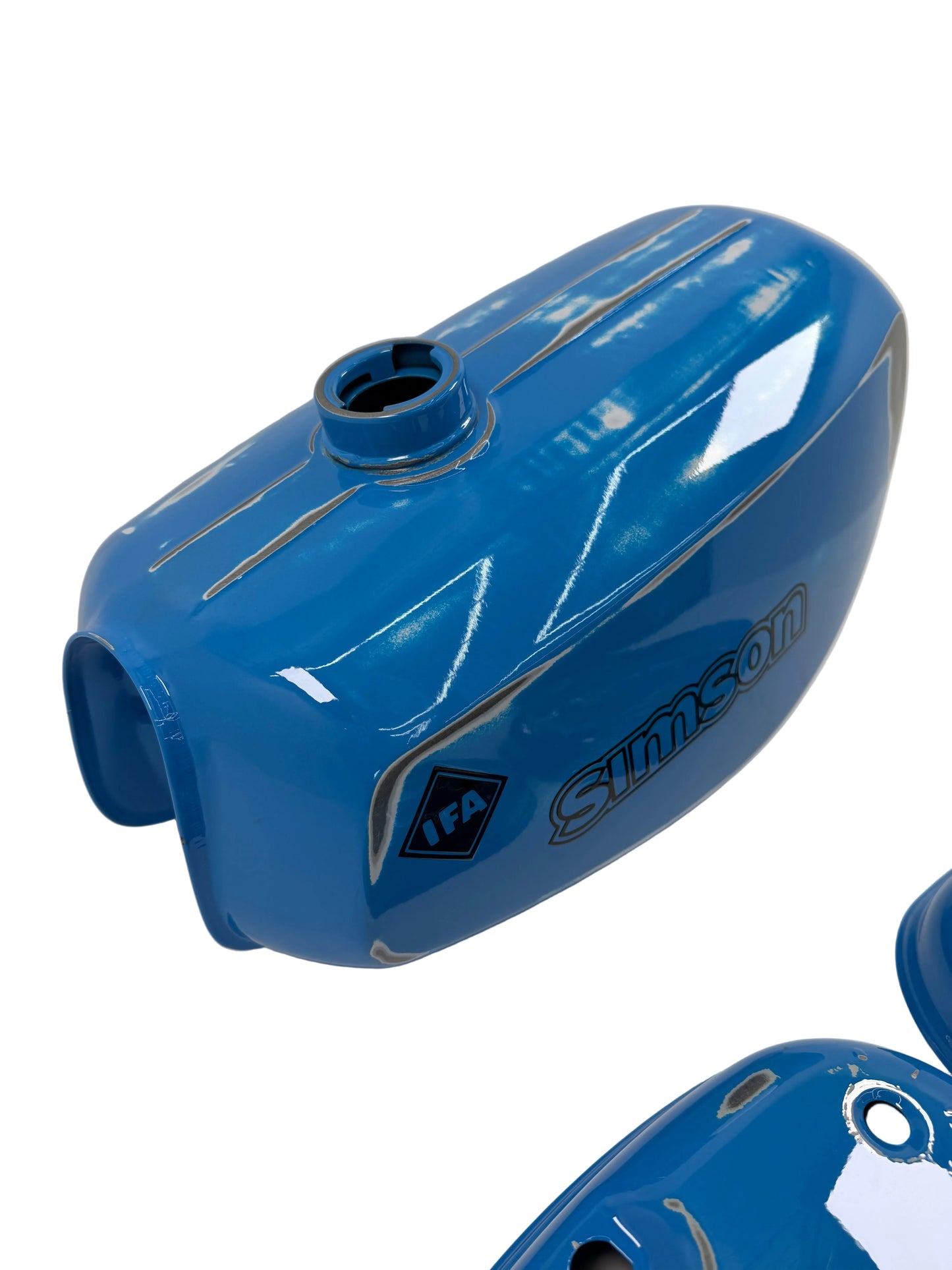 Tankset Blau - frisch gepulvert