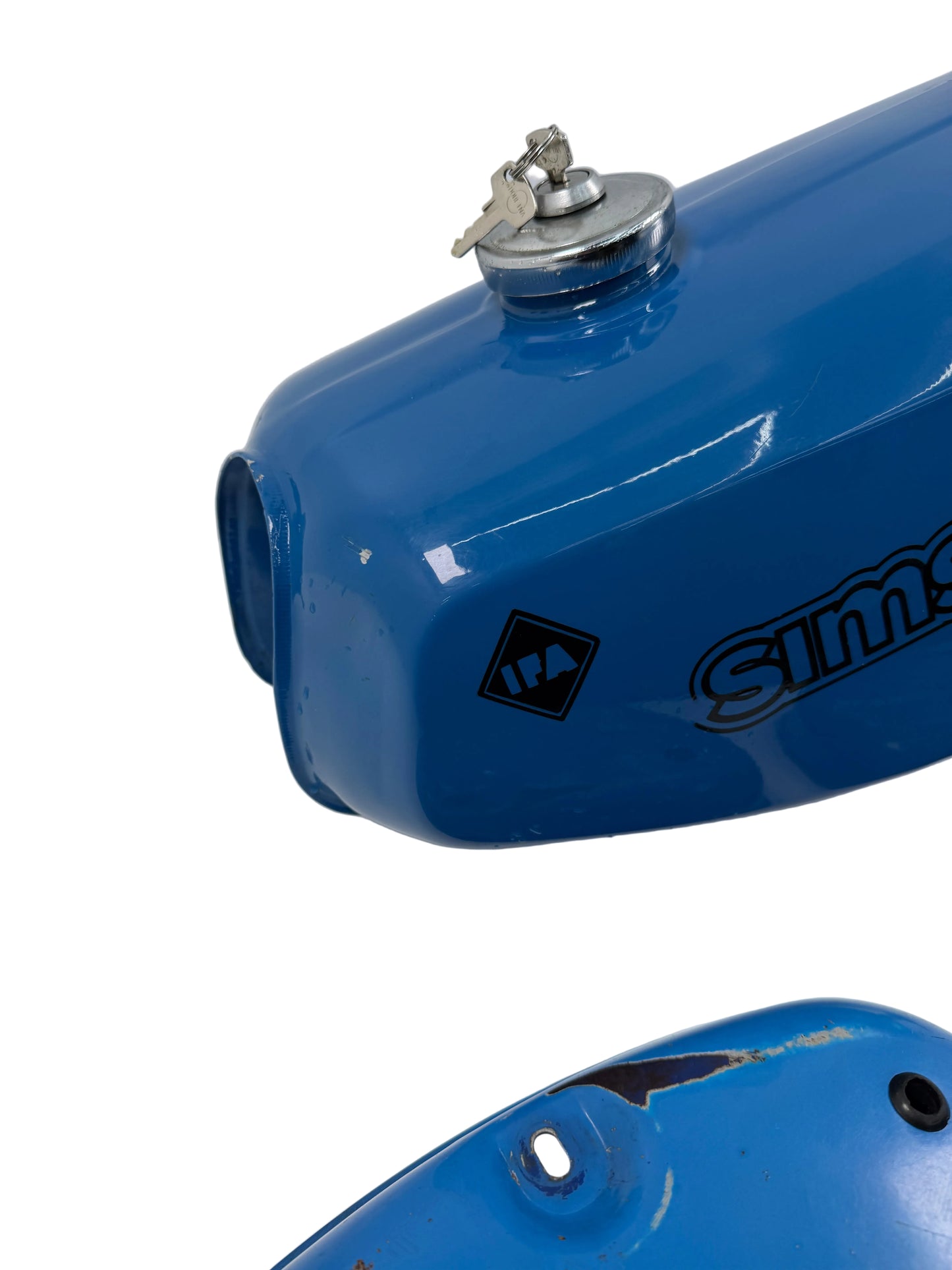 Tankset Blau - Originale Seitendeckel