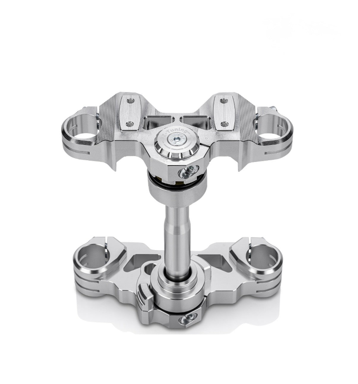 PZ-TUNING CNC GABELBRÜCKE VERSION 2025 | SILBER | INKL. TEILEGUTACHTEN FÜR SIMSON S51, S70, S70 , S53, S83 - NEUWARE