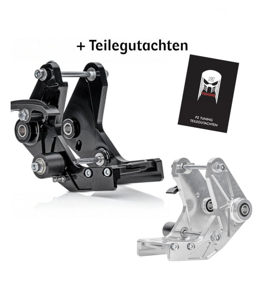 PZ CNC MOTORHALTER MIT TEILEGUTACHTEN U. KETTENFÜHRUNG SIMSON S51 - Neuware