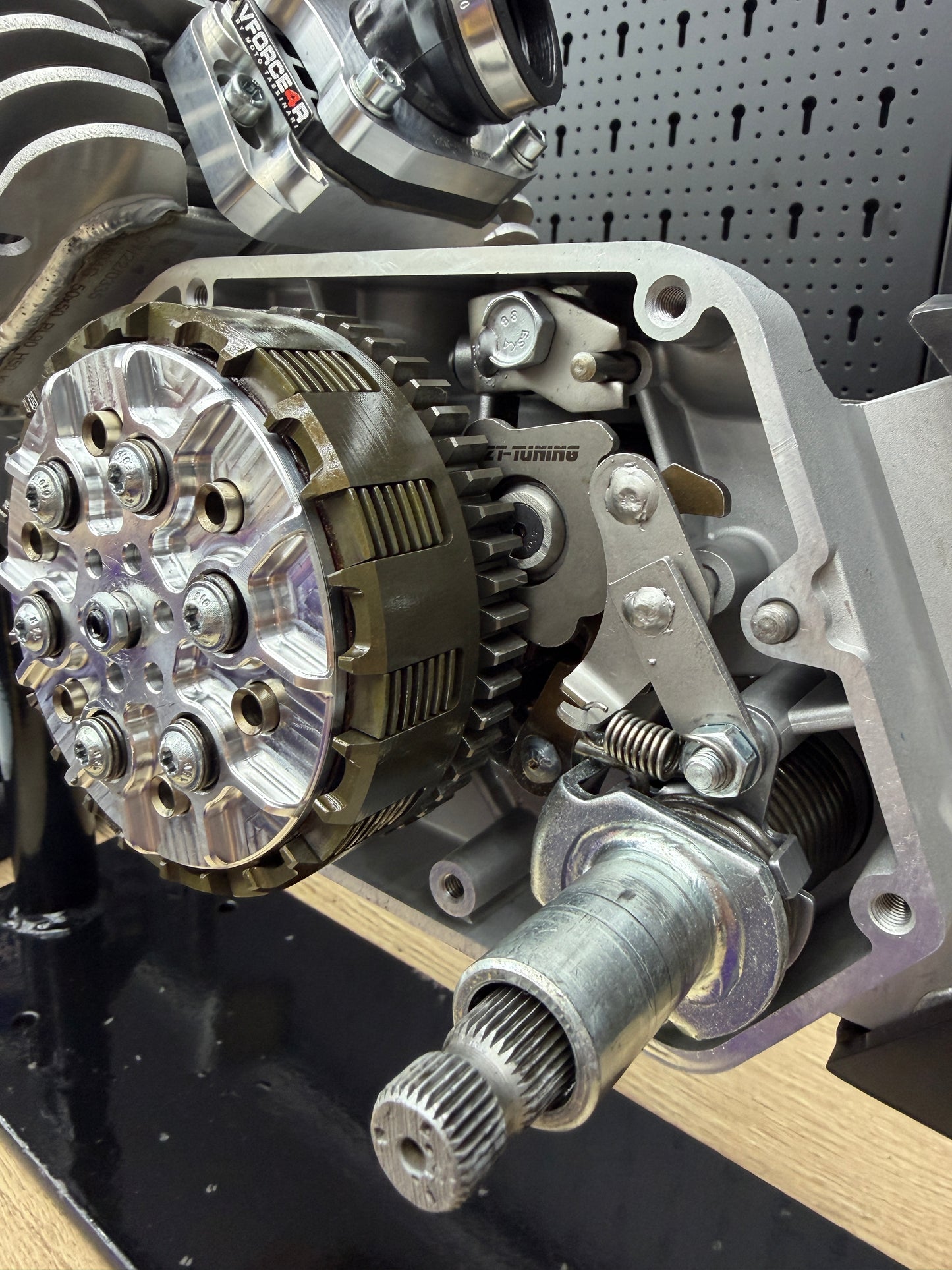 Komplettmotor 95ccm Membran - Ronge K7 - ZT 5 Gang - verbreitert