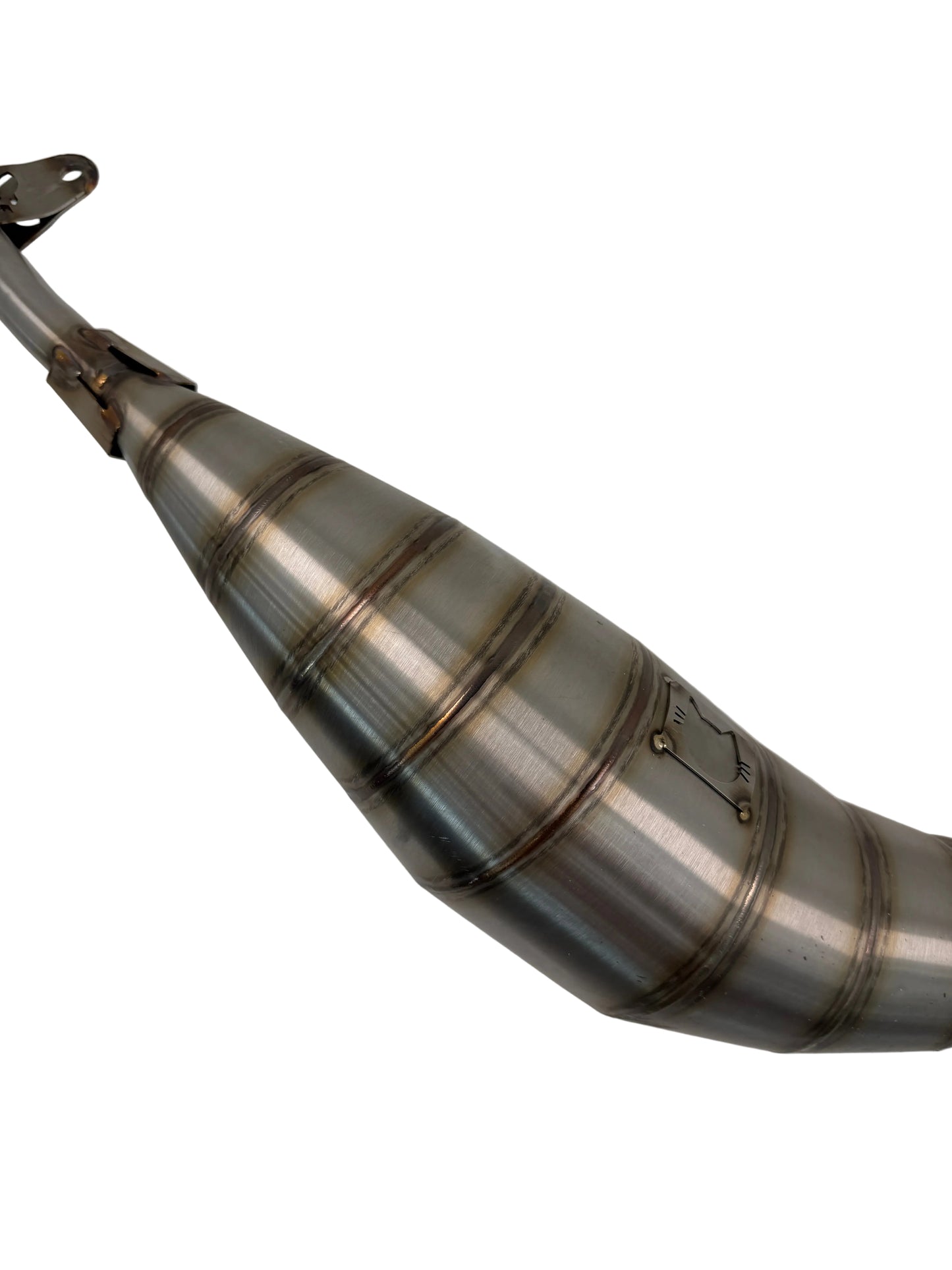 Ebbi Racing GP-F91 - 70-120ccm Edelstahl - Rechtsverlegt