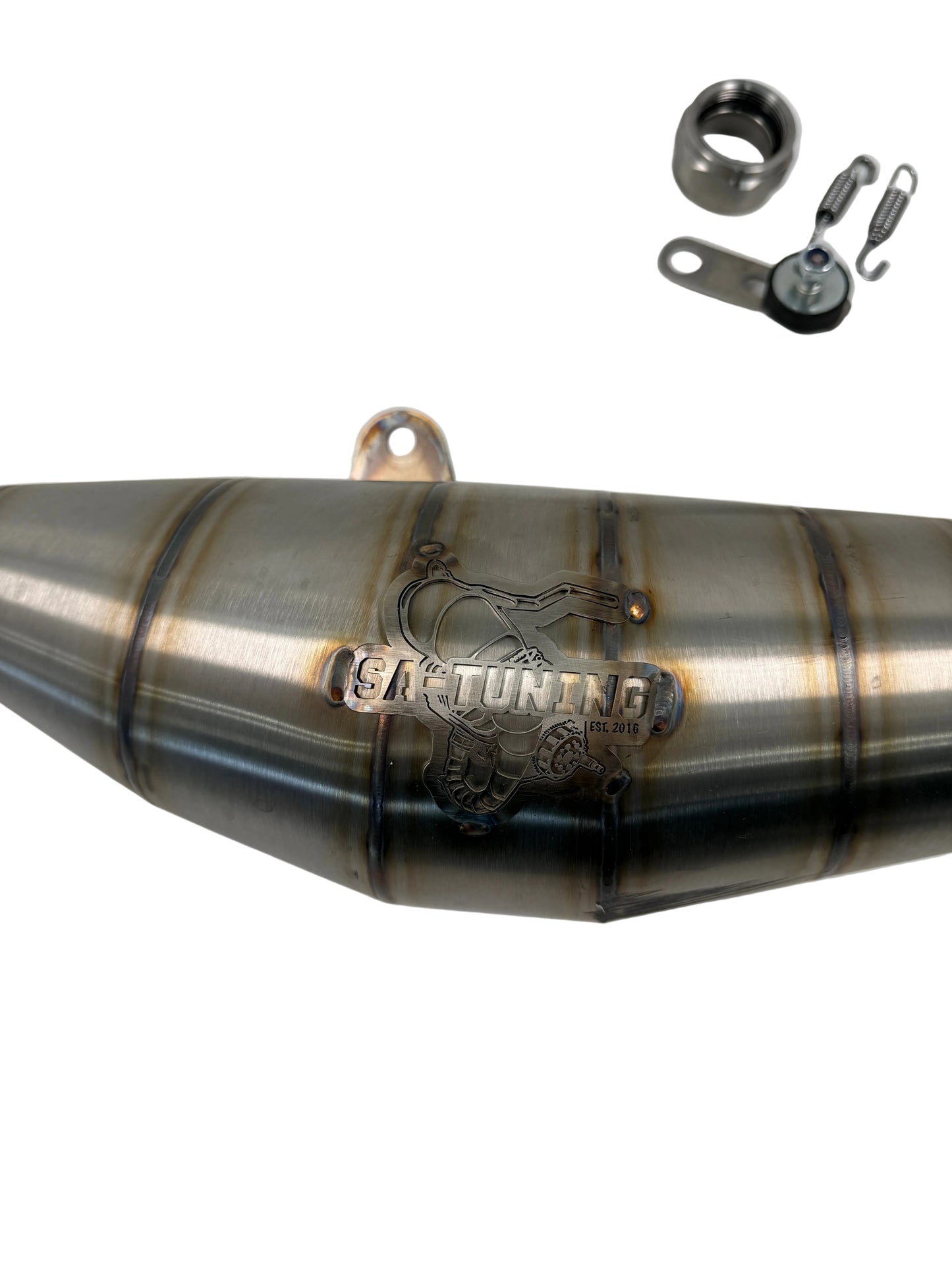 SA 85RS - Racing Auspuff - inkl. Kalotte