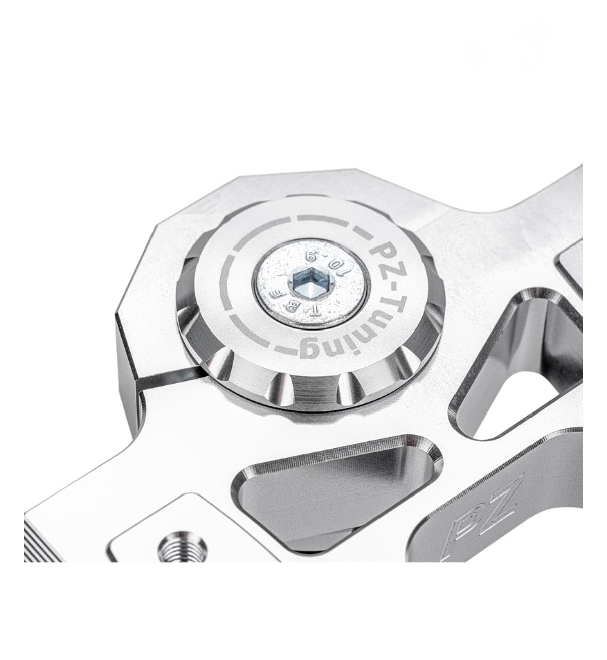 PZ-TUNING CNC GABELBRÜCKE VERSION 2025 | SILBER | INKL. TEILEGUTACHTEN FÜR SIMSON S51, S70, S70 , S53, S83 - NEUWARE