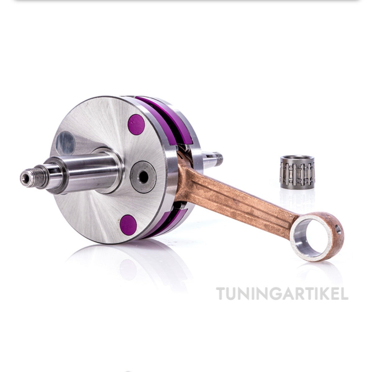 PZ - MTX 130 SIMSON SCHMIEDE-KURBELWELLE MIT HARTMETALLEINSÄTZEN - NEUWARE