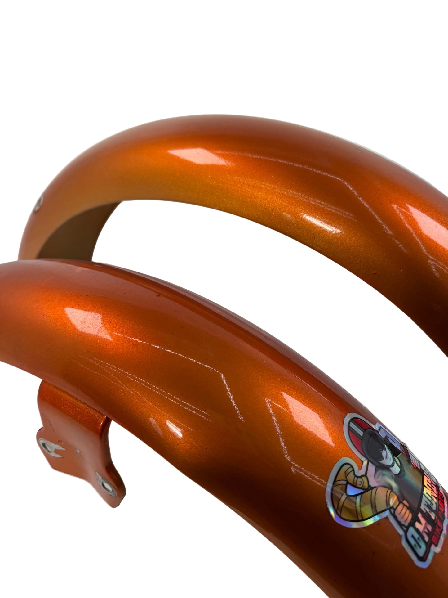 Schutzbleche - Vorn/hinten - Orange gepulvert