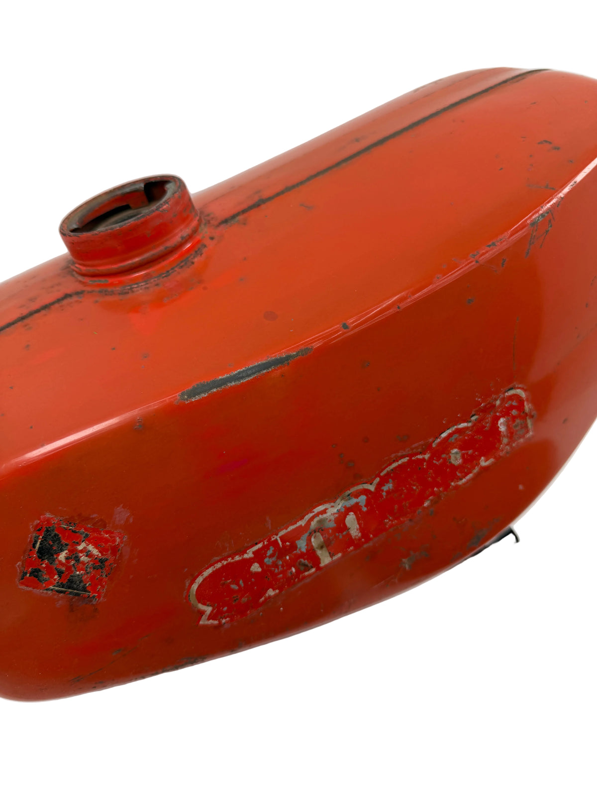 Tankset Ibiza Rot - Originallack mit Rost und Patina