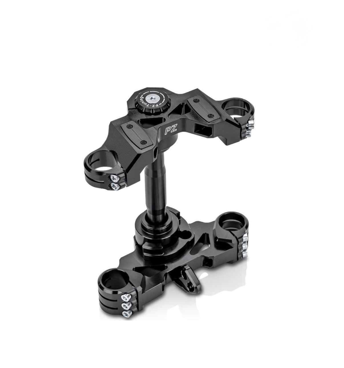 PZ-TUNING CNC GABELBRÜCKE VERSION 2025 | SCHWARZ | INKL. TEILEGUTACHTEN FÜR SIMSON S51, S70, S70 , S53, S83 - NEUWARE