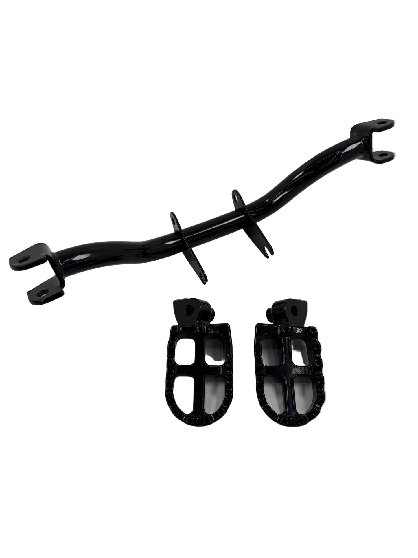 Fußrastenträger - mit / ohne Rasten - frisch gepulvert