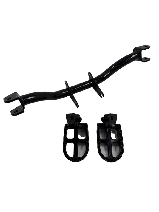 Fußrastenträger - mit / ohne Rasten - frisch gepulvert