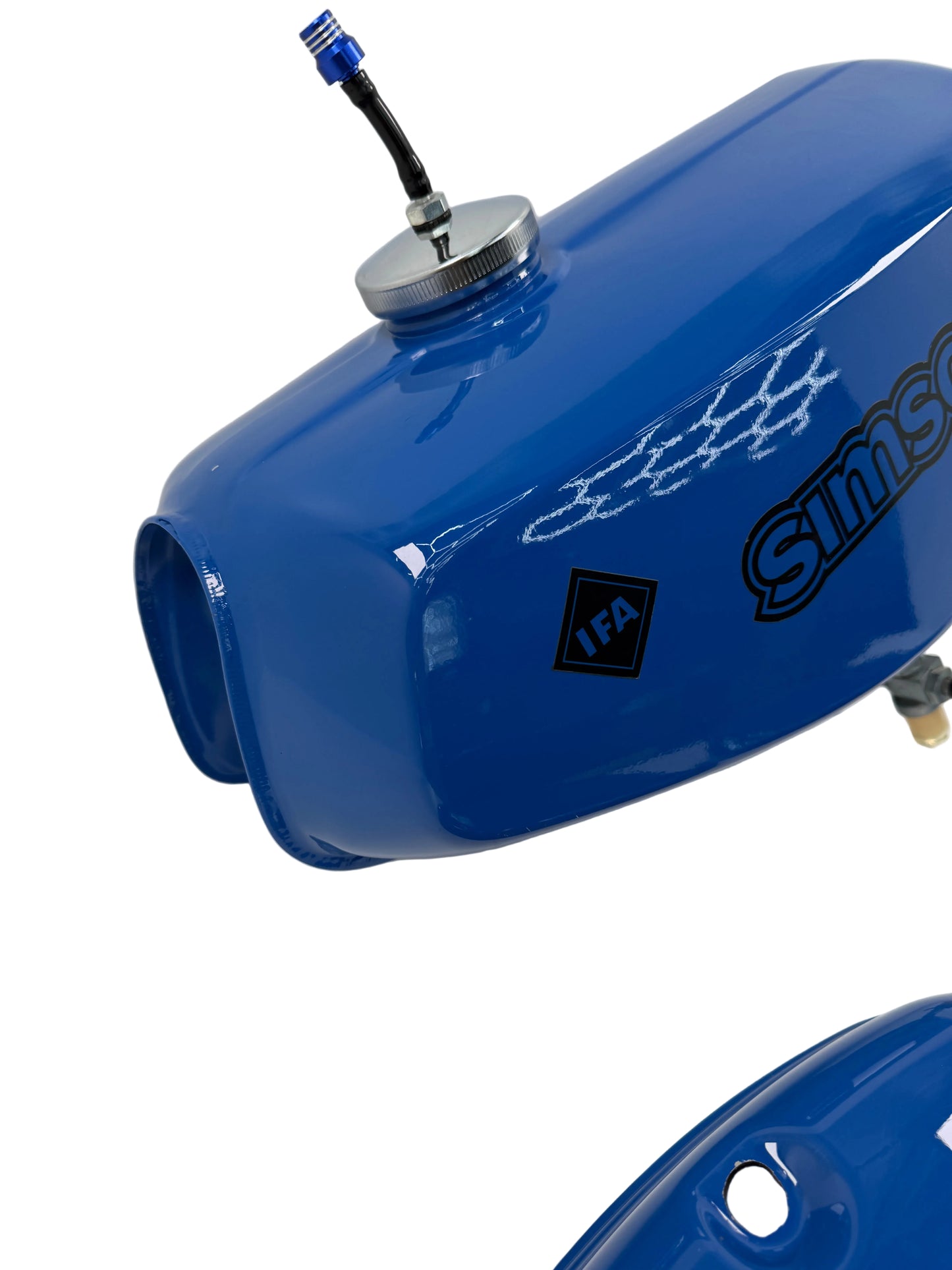 Tankset Blau - inkl. Tankdeckel