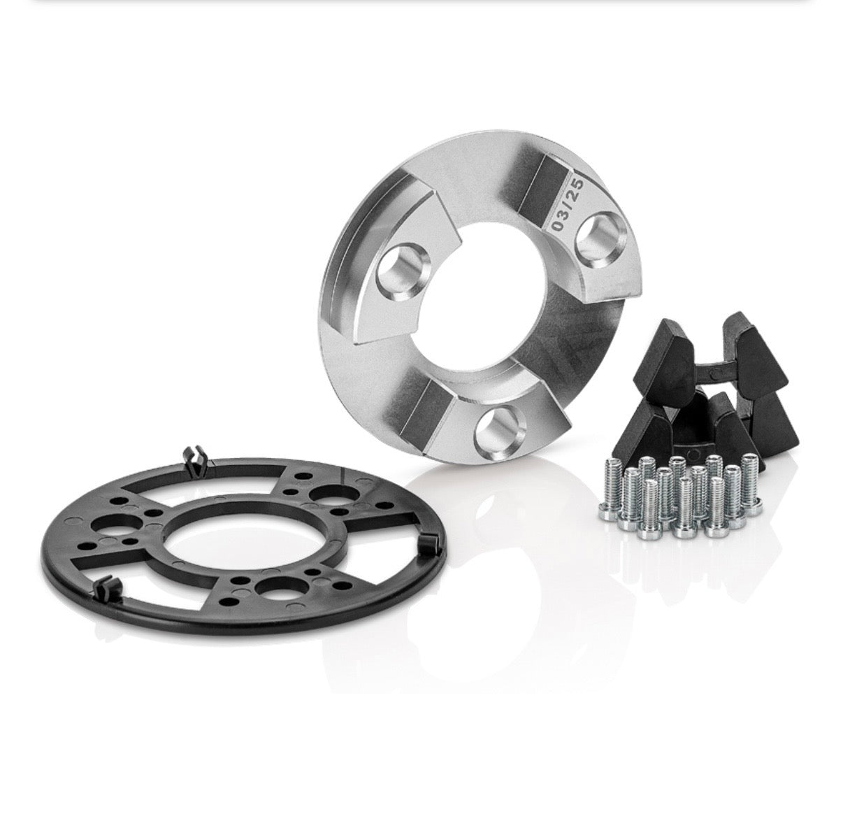 CNC HINTERRADMITNEHMER RACING 8 SCHRAUBPUNKTE SET | VERSION 2025 INKL. TEILEGUTACHTEN - NEUWARE