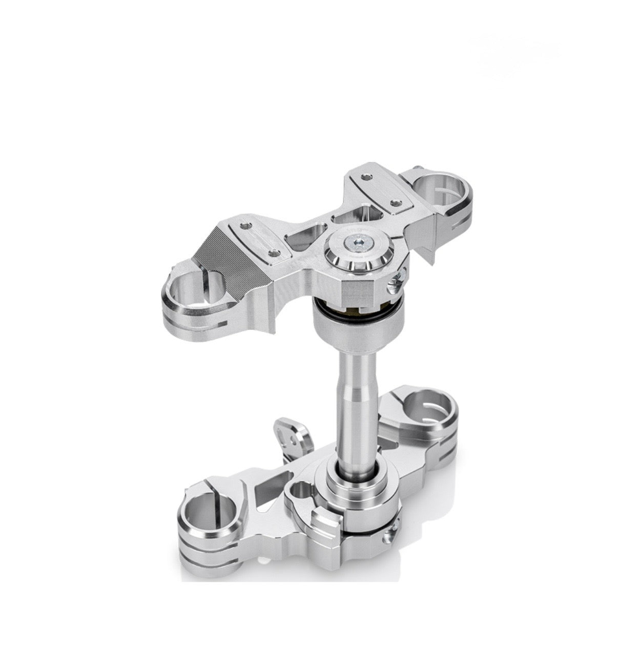 PZ-TUNING CNC GABELBRÜCKE VERSION 2025 | SILBER | INKL. TEILEGUTACHTEN FÜR SIMSON S51, S70, S70 , S53, S83 - NEUWARE