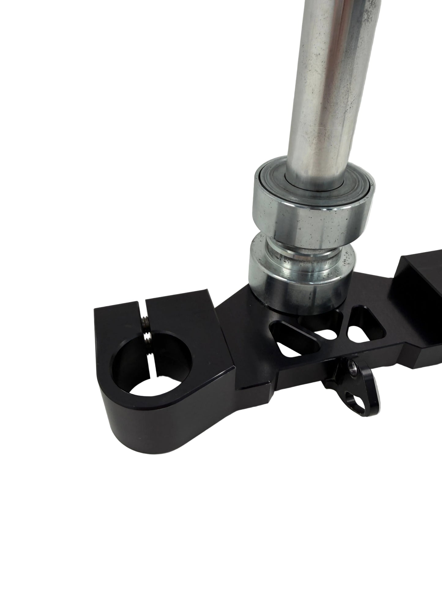 CNC Gabelbrücke - Schwarz Eloxiert