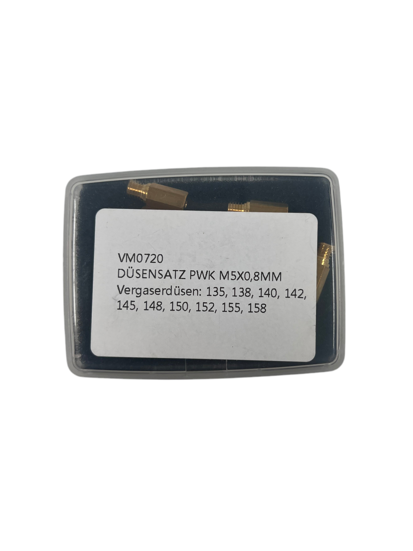 Hauptdüsenset für PWK Vergaser - Neuware