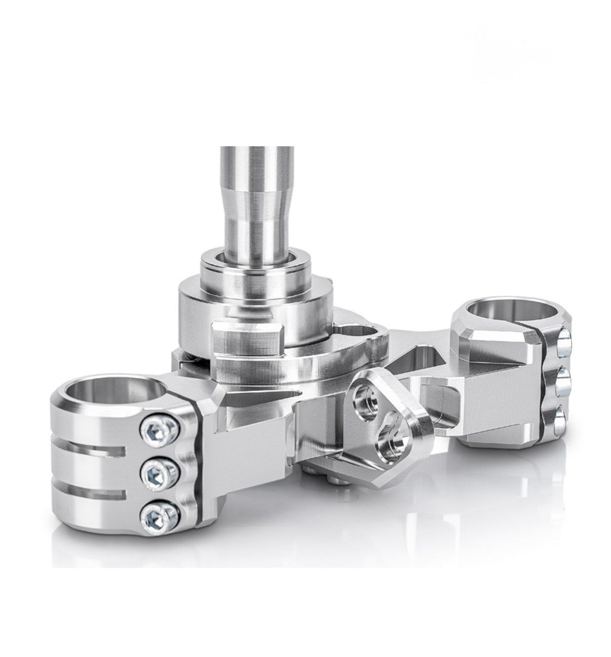 PZ-TUNING CNC GABELBRÜCKE VERSION 2025 | SILBER | INKL. TEILEGUTACHTEN FÜR SIMSON S51, S70, S70 , S53, S83 - NEUWARE