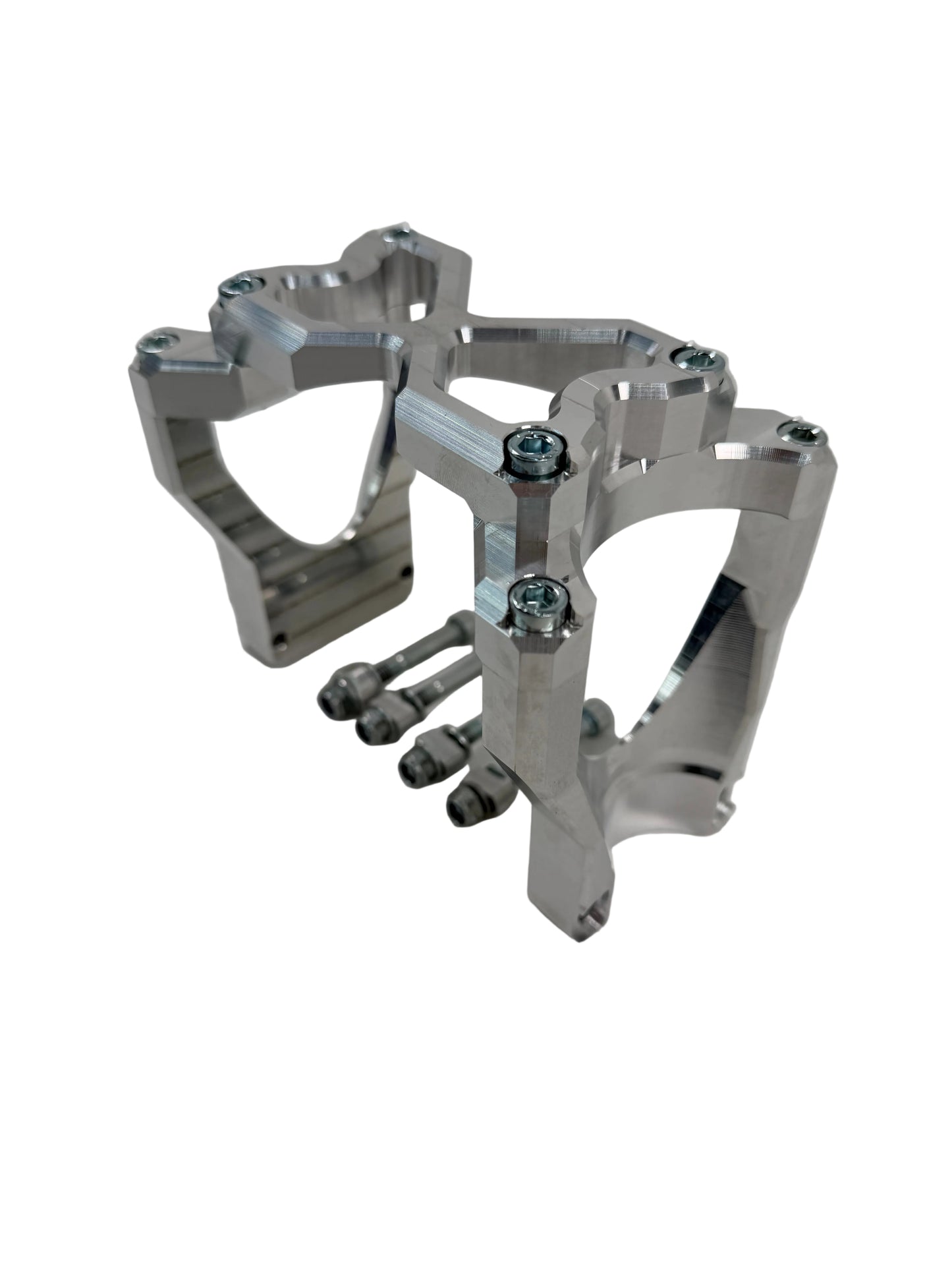 CNC Gabelversteifung - ZT Version Silber