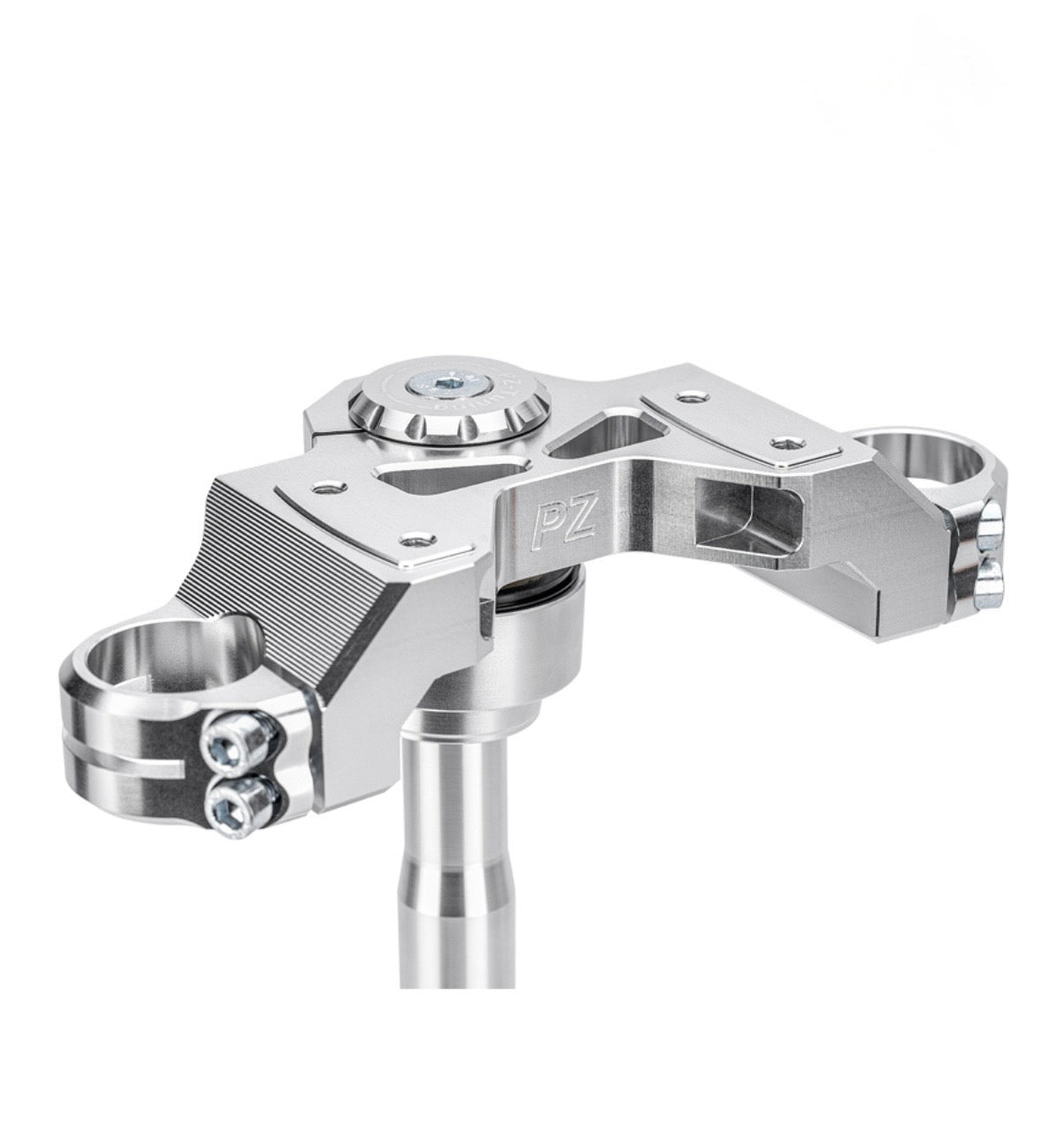 PZ-TUNING CNC GABELBRÜCKE VERSION 2025 | SILBER | INKL. TEILEGUTACHTEN FÜR SIMSON S51, S70, S70 , S53, S83 - NEUWARE