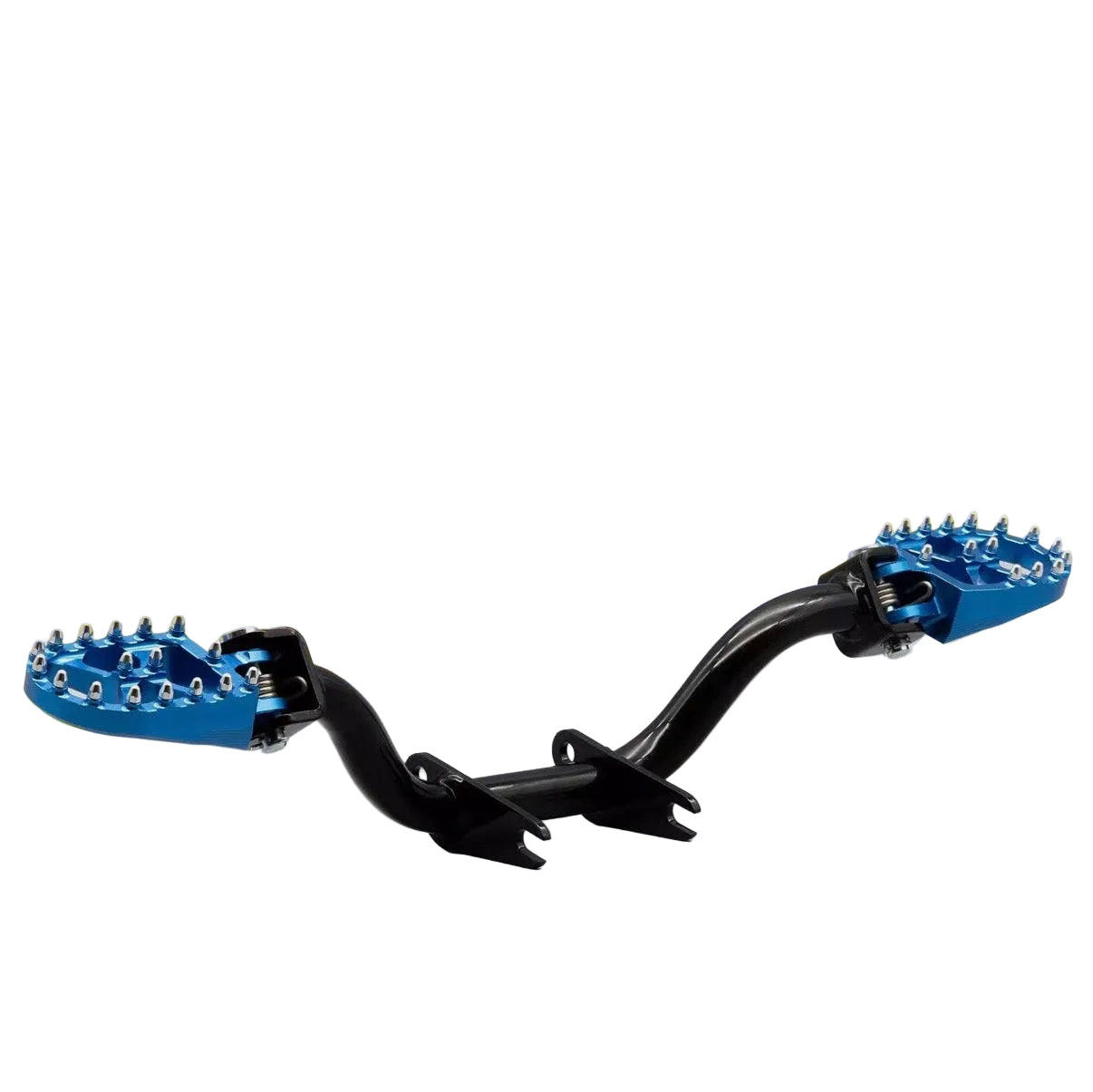Fußrastenträger (klappbar) – Racing Edition schwarz - Neuware