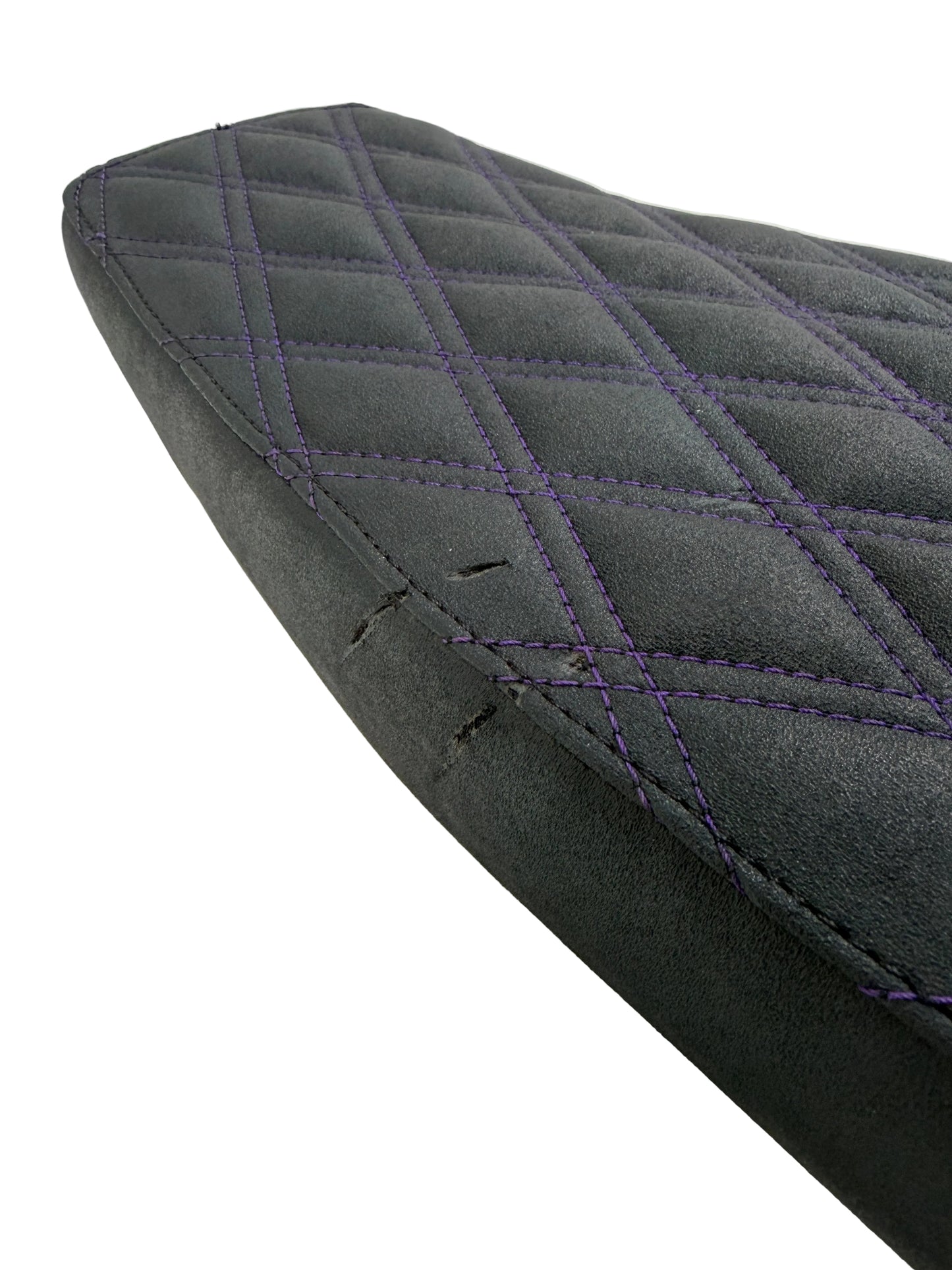 Custom Sitzbank - Lila Nähte