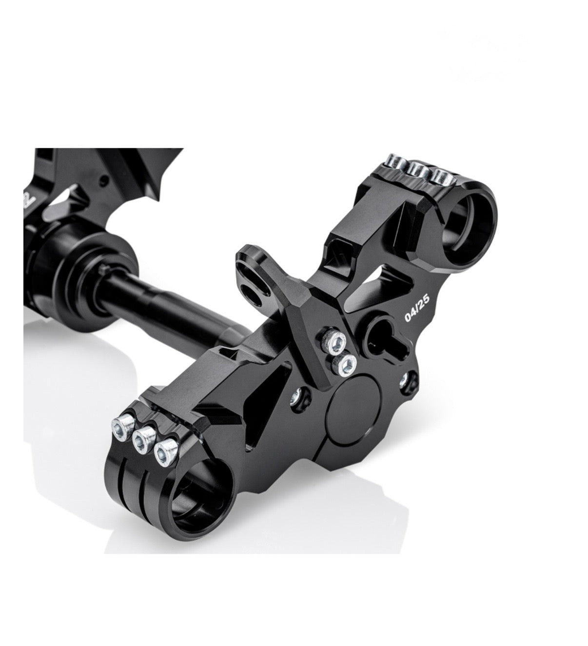 PZ-TUNING CNC GABELBRÜCKE VERSION 2025 | SCHWARZ | INKL. TEILEGUTACHTEN FÜR SIMSON S51, S70, S70 , S53, S83 - NEUWARE