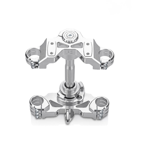 PZ-TUNING CNC GABELBRÜCKE VERSION 2025 | SILBER | INKL. TEILEGUTACHTEN FÜR SIMSON S51, S70, S70 , S53, S83 - NEUWARE
