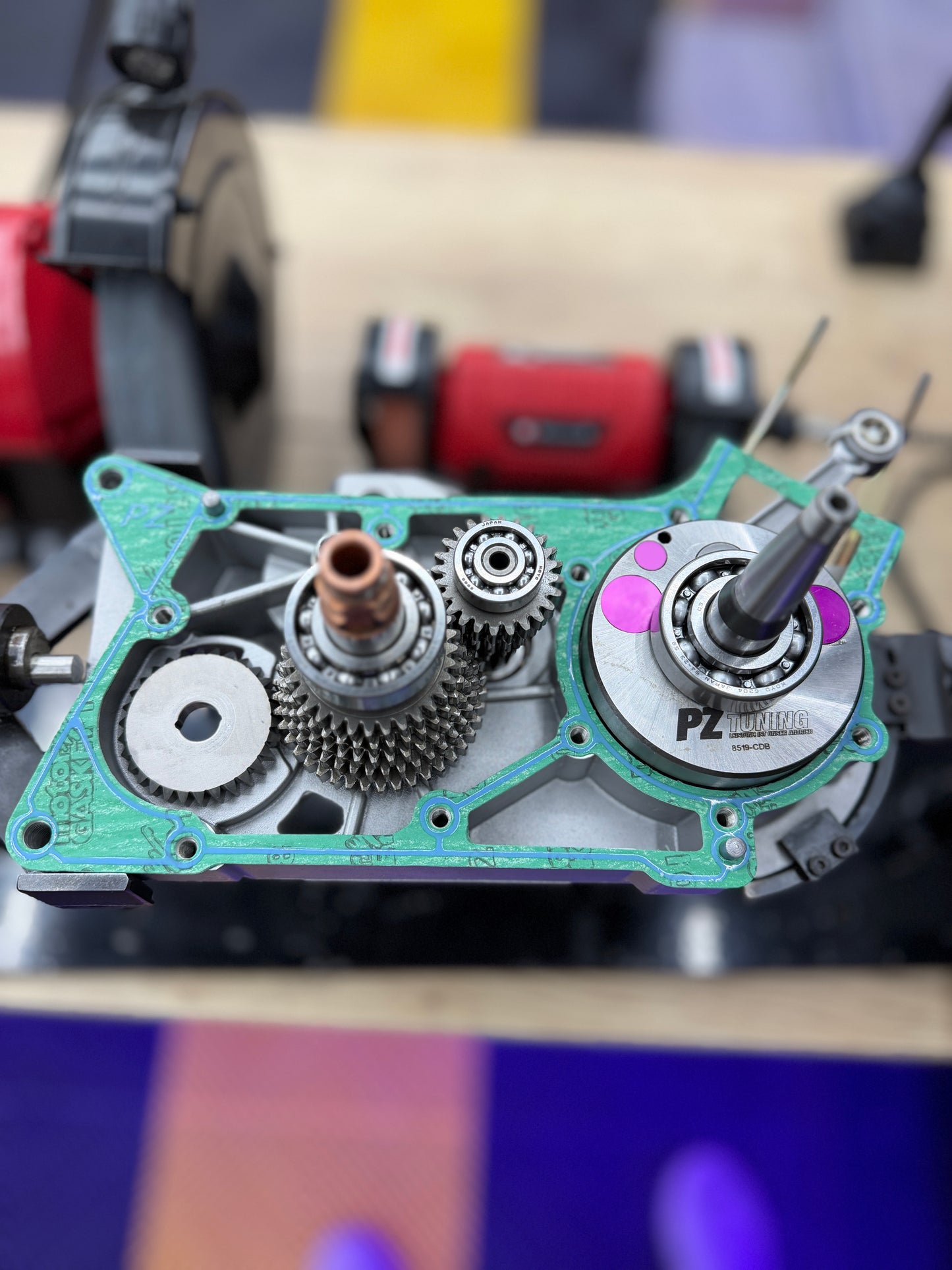 Rumpfmotor - Ronge K7 - 58mm PZ Gehäuse - frisch regeneriert
